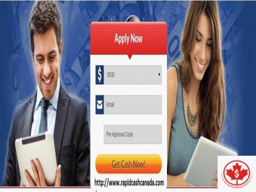 www.RapidCashCanada.com Official Website Apply Here