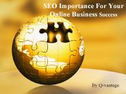 SEO Importance For Your Online Business Success