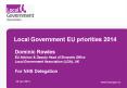 Local Government EU priorities 2014 PowerPoint PPT Presentation