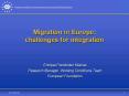 Migration in Europe: challenges for integration PowerPoint PPT Presentation