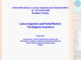 National Workshop on Labour Inspection and Undeclared Work 29  PowerPoint PPT Presentation