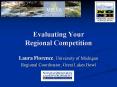 Evaluating Your Regional Competition PowerPoint PPT Presentation