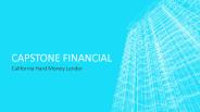 Hard Money Lender California