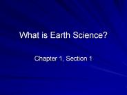What is Earth Science?