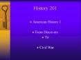 History 201 PowerPoint PPT Presentation