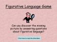 Figurative Language Game PowerPoint PPT Presentation