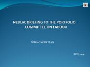 NEDLAC BRIEFING TO THE PORTFOLIO COMMITTEE ON LABOUR