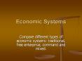 Economic Systems PowerPoint PPT Presentation