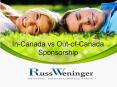 In-Canada vs Out-of-Canada Sponsorship PowerPoint PPT Presentation
