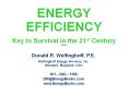 ENERGY%20EFFICIENCY%20Key%20to%20Survival%20in%20the%2021st%20Century%20070822 PowerPoint PPT Presentation
