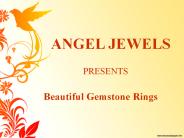 Beautiful Gemstone Rings at Angel Jewels Online