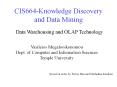 CIS664-Knowledge Discovery and Data Mining PowerPoint PPT Presentation