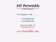 MV Periwinkle, Hebbal, Bangalore