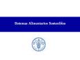 Sistemas Alimentarios Sostenibles PowerPoint PPT Presentation