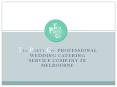 Tea Party Co- Professional wedding catering service company in Melbourne PowerPoint PPT Presentation
