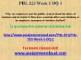 PHL 323 Week 1 DQ 1 PowerPoint PPT Presentation