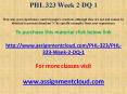 PHL 323 Week 2 DQ 1 PowerPoint PPT Presentation