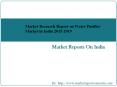 Market Research Report on Water Purifier Market in India 2015-2019 PowerPoint PPT Presentation