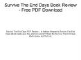 Survive The End Days Book Review - Free PDF Download PowerPoint PPT Presentation