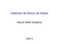 Sistemas de Banco de Dados PowerPoint PPT Presentation