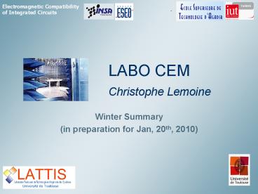 LABO CEM Christophe Lemoine