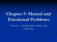 Chapter%205:%20Mental%20and%20Emotional%20Problems PowerPoint PPT Presentation