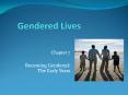 Gendered Lives PowerPoint PPT Presentation