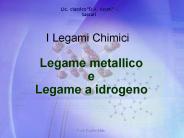 I Legami Chimici
