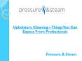 Upholstery Cleaning – Things You Can Expect From Professionals PowerPoint PPT Presentation