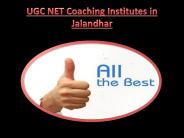 UGC NET Coaching Institutes in Jalandhar