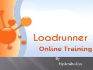 One of the Best Load runner Online Training