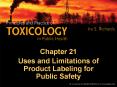 Uses and Limitations of Product Labeling for Public Safety PowerPoint PPT Presentation