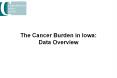 The Cancer Burden in Iowa: Data Overview PowerPoint PPT Presentation