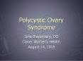 Polycystic Ovary Syndrome PowerPoint PPT Presentation