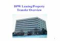 DPW Leasing/Property Transfer Overview PowerPoint PPT Presentation
