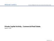 Real Estate private capital