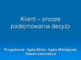 Klient  PowerPoint PPT Presentation