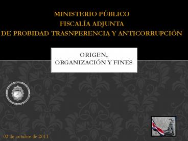 Origen, organizaci