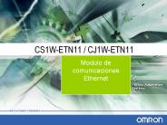 CS1W-ETN11 / CJ1W-ETN11