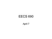 EECS 690