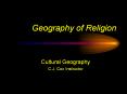 Geography%20of%20Religion PowerPoint PPT Presentation