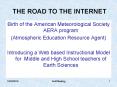 THE ROAD TO THE INTERNET PowerPoint PPT Presentation