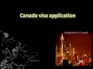 Canada visa application