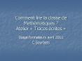 Comment lire la classe de Math PowerPoint PPT Presentation