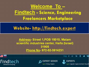 Findtech- Professional Chemists, Best Mechanical Engineering Jobs, Professional Physicist