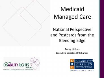 Medicaid Managed Care