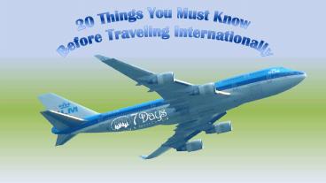 20 Things You Must Know Before Traveling Internationally