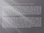 Greatest Pure skin care Therapy