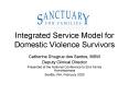 Integrated Service Model for Domestic Violence Survivors PowerPoint PPT Presentation