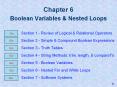 Chapter 6 Boolean Variables PowerPoint PPT Presentation